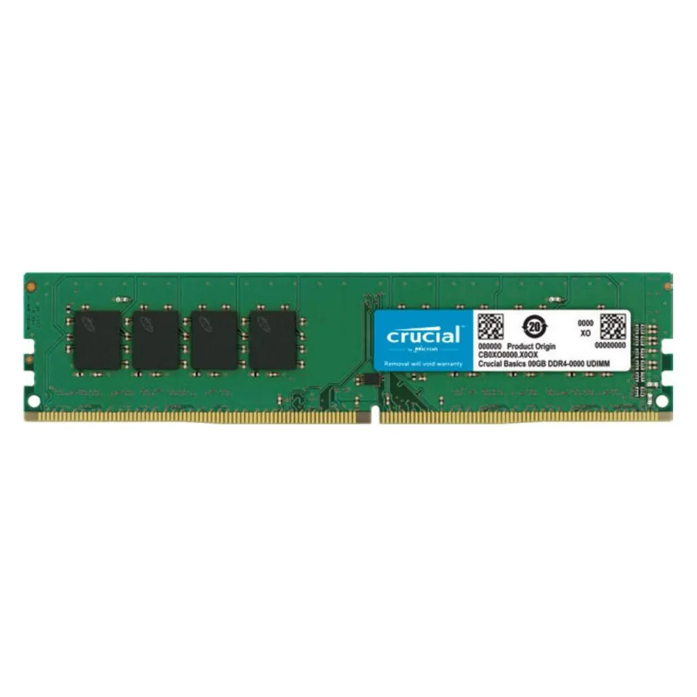 Memoria RAM Crucial CB8GU3200 4GB 1x4GB DDR4 3200MHz CL22 Unbuffered DIMM