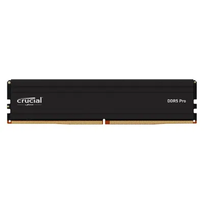 Memoria RAM Crucial Pro CP16G60C48U5T 16GB 1x16GB DDR5 6000MHz CL48 Heatspreader Schwarz