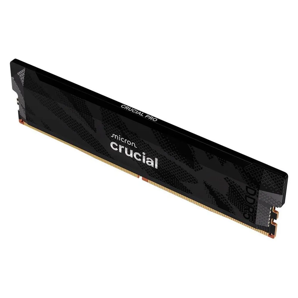 Arbeitsspeicher RAM Crucial Pro OC 16GB 1x16GB DDR5 6400MHz CL32 XMP 3.0 Schwarz