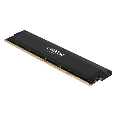 Arbeitsspeicher RAM Crucial PRO OC 16GB 1x16GB DDR5 6400MHz DIMM Schwarz