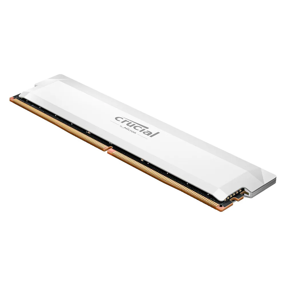 Memoria RAM Crucial CP16G64C32U5W 16GB 1x16GB DDR5 6400MHz Weiß DIMM