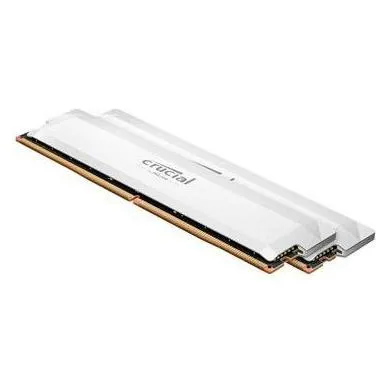 Memoria RAM Crucial Pro 16GB 1x16GB DDR5 6400MHz CL32 AMD EXPO Intel XMP Weiß