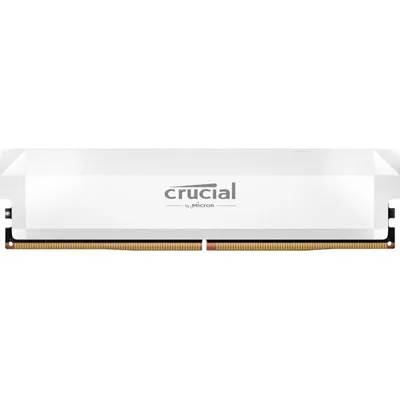 Memoria RAM Crucial Pro 16GB 1x16GB DDR5 6400MHz CL32 AMD EXPO Intel XMP Weiß