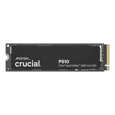 SSD Crucial P510 1TB M.2 PCIe 5.0 NVMe TLC 11000MB/s Gaming Hochleistung