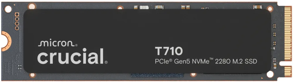 Crucial T710 SSD 1TB | ct1000t710ssd8 | M.2 2280 / M-Key / PCIe 5.0 x4
