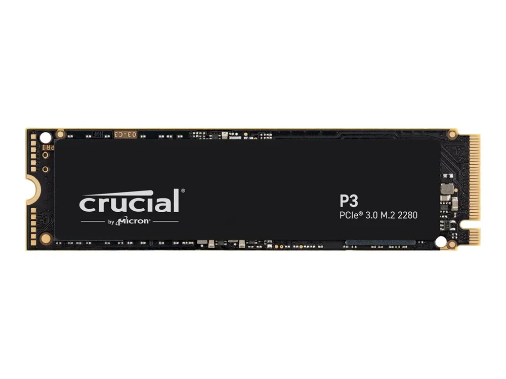 Crucial P3 SSD 2TB | ct2000p3ssd8 | M.2 2280 / M-Key / PCIe 3.0 x4