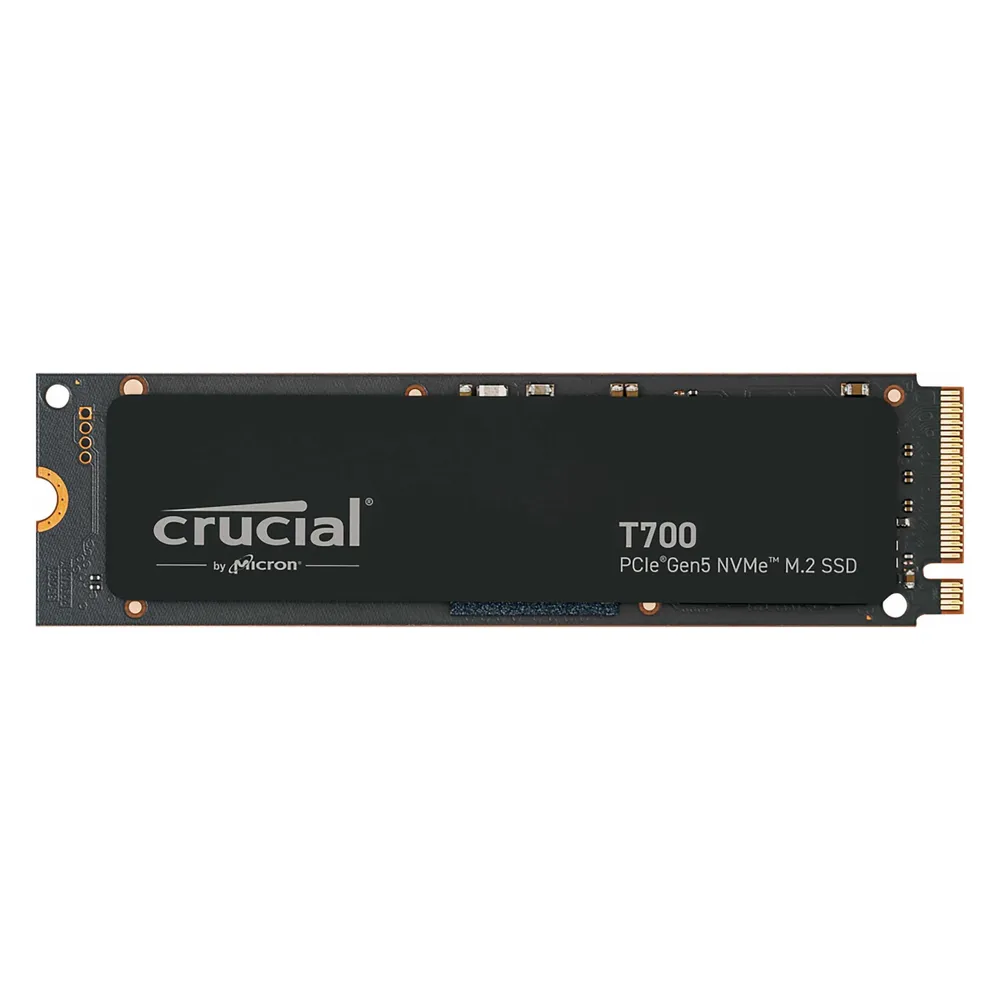 Crucial T700 2TB SSD PCIe Gen5 NVMe M.2