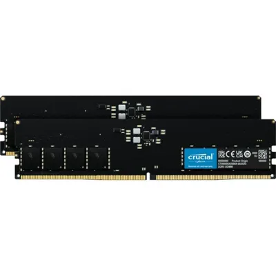 RAM Crucial CT2K32G56C46U5 64 GB DDR5 5600 MHz 2x32 GB Unbuffered RAM Crucial CT2K32G56C46U5 64 GB DDR5 5600 MHz 2x32 GB Unbuffered