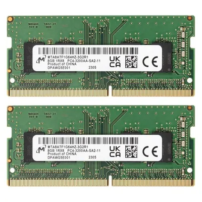 Crucial SO-DIMM DDR4 3200 MHz 16 GB 2 x 8 GB CL22