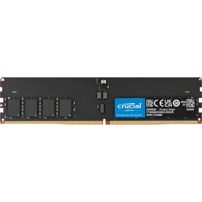 Memoria RAM Crucial CT32G64C52CU5 32GB 1x32GB DDR5 6400MHz CL52 Schwarz