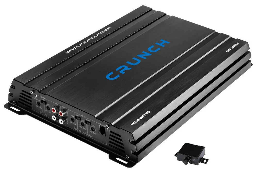 Crunch Crunch GPX1500.4, Class A/B Analog 4-Kanal Verstärker Endverstärker (Anzahl Kanäle: 4)