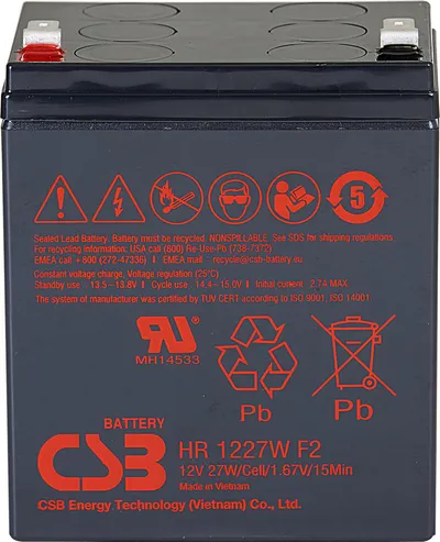 Bleiakku 12V / 27 W