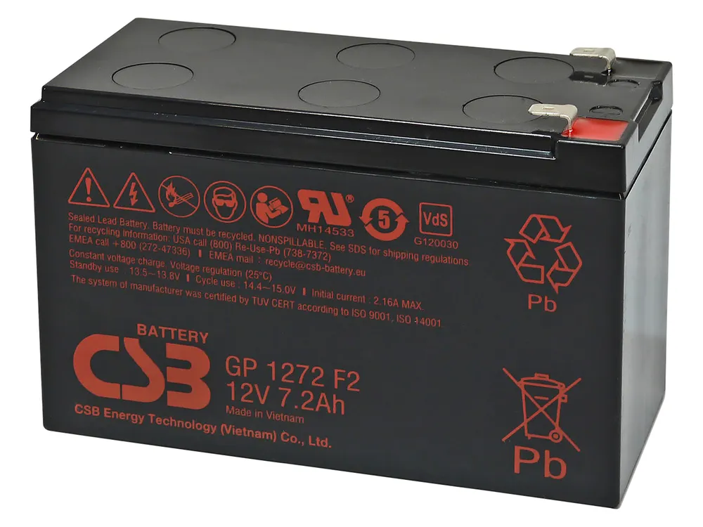 Bleiakku 12V / 7,2 Ah