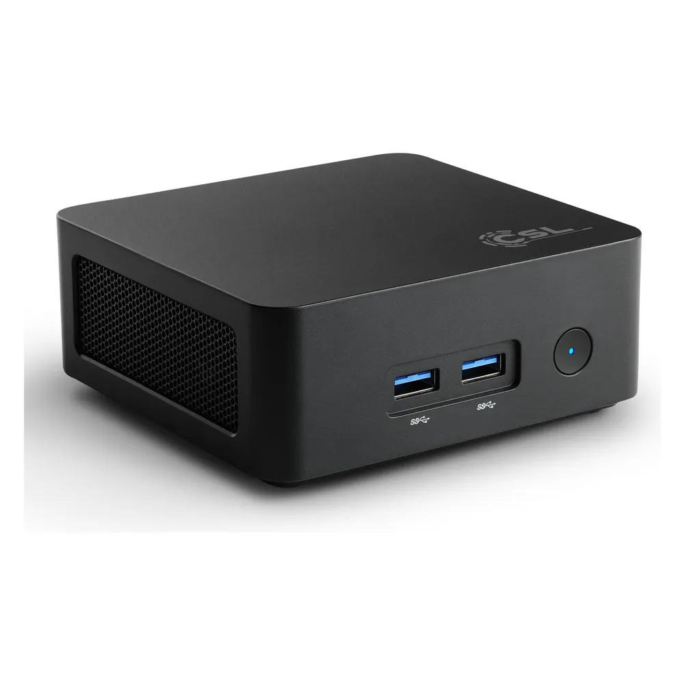 Mini PC CSL Narrow Box Intel N150/8GB/1TB SSD/UHD/Windows 11 Pro/Wi-Fi 6