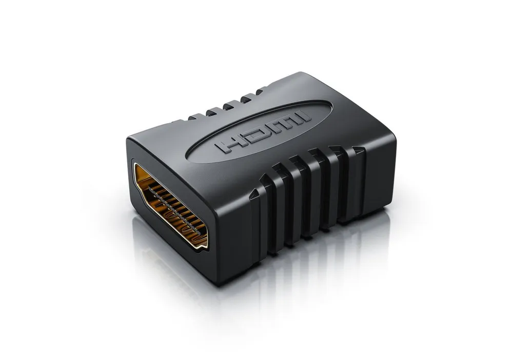 CSL 1080 p Full HD HDMI auf HDMI Adapter, Verlängerung, Kupplung HDMI-Adapter HDMI Typ A zu HDMI, Buchse auf Buchse Adapter, 2K 4K 8K und UHD II für HDMI Kabel