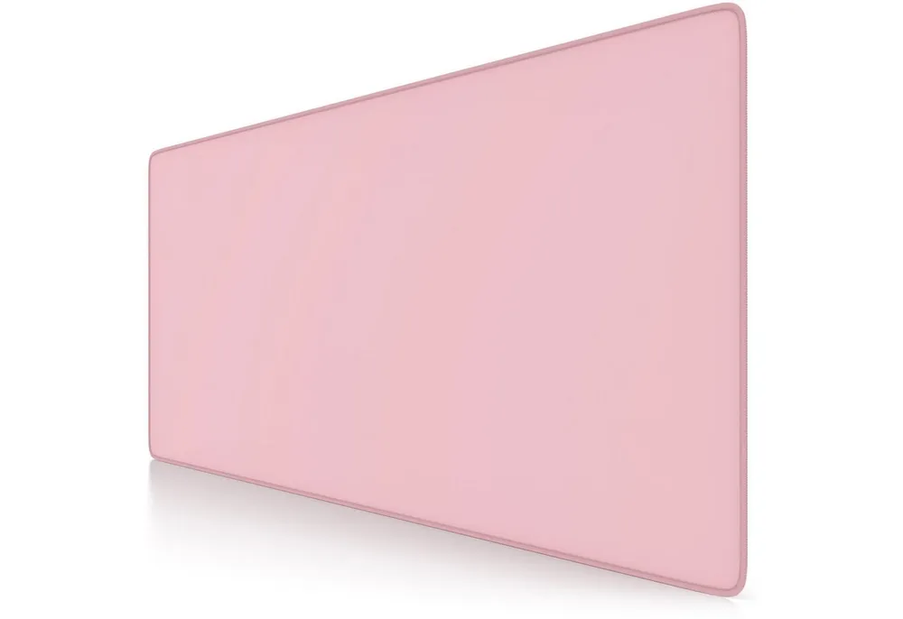 CSL Gaming Mauspad XXL Speed Mousepad 900 x 400 x 3 mm, große Tischunterlage, rutschfest, abwaschbar, Geschwindigkeit & Präzision, rosa