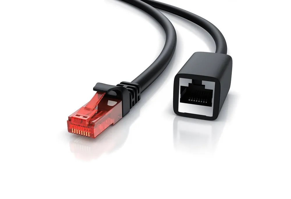 CSL LAN-Kabel, CAT.6, RJ-45 (Ethernet) (300 cm), Patchkabel CAT 6 Verlängerungskabel, Ethernet, UTP Netzwerkkabel, 3m