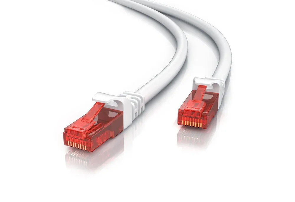 CSL LAN-Kabel, CAT.6, RJ-45 (Ethernet) (500 cm), CAT 6 Netzwerkkabel UTP Gigabit 1000 Mbit/s Patchkabel - 5m