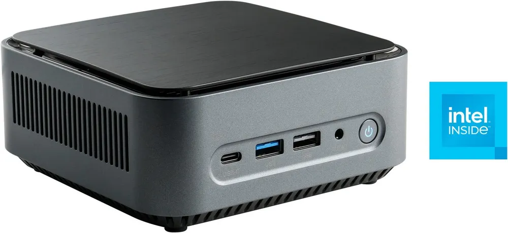 CSL Narrow Box Premium Mini-PC (Intel N200 N200, UHD Graphics, 16 GB RAM, 500 GB SSD, Luftkühlung)