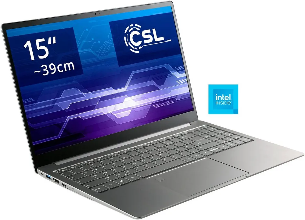 CSL R'Evolve C15 v3 Notebook (39,6 cm/15,6 Zoll, Intel N-Reihe N200, UHD Graphics, 8 GB, 1000 GB SSD)