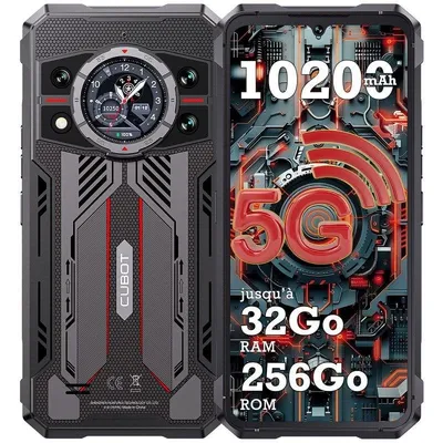 Cubot KingKong 11 5G 16GB 256GB 6,72" Schwarz Outdoor-Smartphone