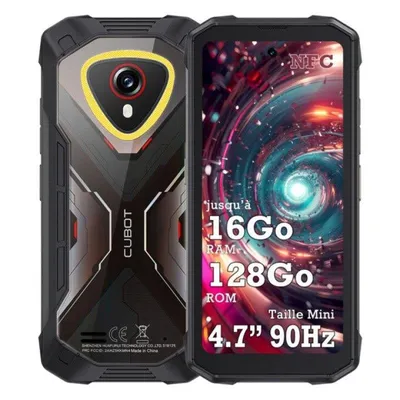 Cubot KingKong Mini 4 4G 6GB 128GB 4.7" Schwarz