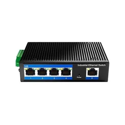 Cudy IG1005P 5-Port Industrie-Gigabit-Switch mit 4 PoE -40-80°C Wandhalterung