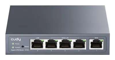 Router Cudy R700 Multi-WAN Ethernet Gigabit 25.000 Verbindungen VPN Sicher