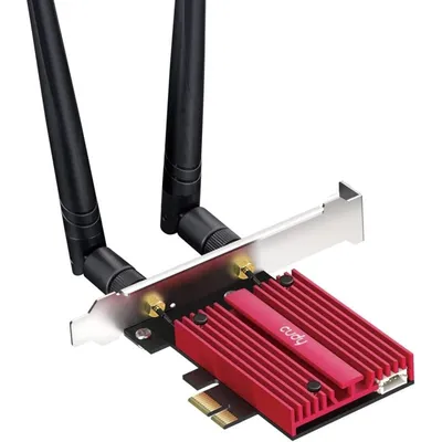 Cudy WE3000S AX5400 Tri-Band Wi-Fi 6E PCI Express-Netzwerkkarte