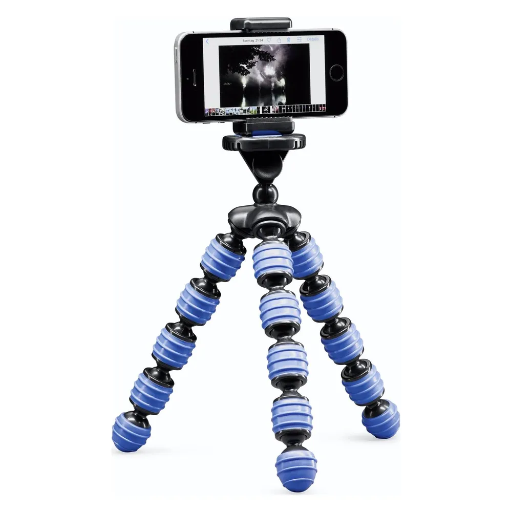 Stativ Cullmann Alpha 350 mobile Blau Aluminium Kompakt 23 cm