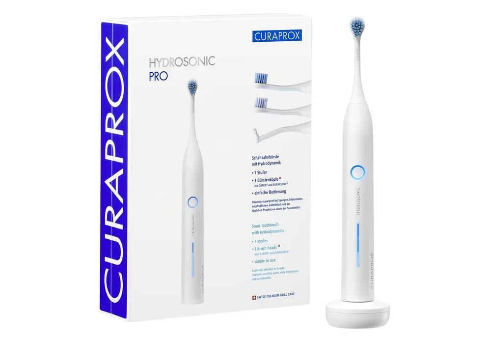 CURAPROX Elektrische Zahnbürste Hydrosonic Pro Schallzahnbürste