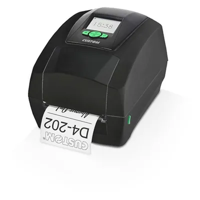 Thermodrucker Kabelgebunden CUSTOM D4 202 mit 2,8" Farb-LED-Display