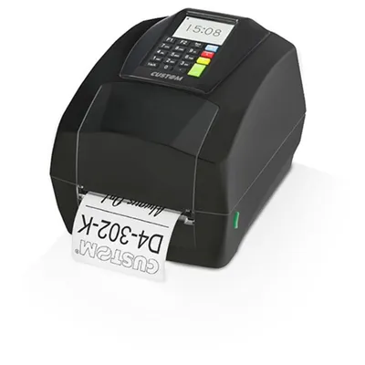 Thermodrucker Kabelgebunden CUSTOM D4 302-K mit Farb-LCD-Display