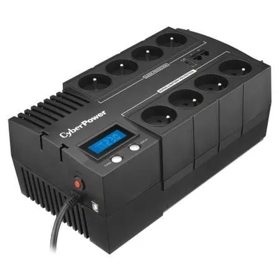 Sai CyberPower 700VA Bleiakku, 6 Minuten, LCD, USB, Überspannungsschutz