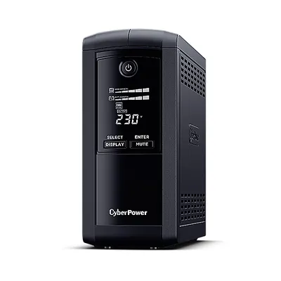 CyberPower VP1000ELCD Unterbrechungsfreie Stromversorgung (USV) Line-Interaktiv 1 kVA 4 AC-Ausgänge