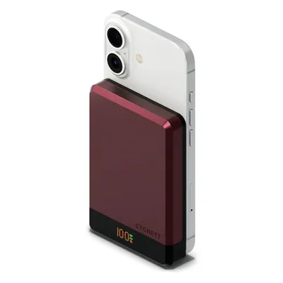 Powerbank Cygnett MagSlim 10000 mAh Wireless MagSafe Cherry