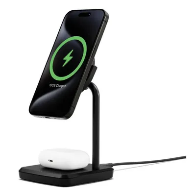 Ladegerät Cygnett CY5098BUNCP Qi2 15W Wireless USB-C Schnellladen Schwarz