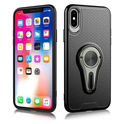 cyoo 360 Rotation Air Vent Holder Case - Grau - Apple iPhone X XS -Huelle - - pkw