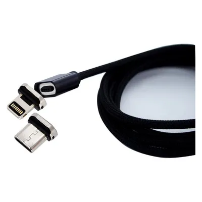 cyoo Magnet USB-C / Lightning Ladekabel 1m