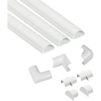 Kabelführung 30 x 15 mm, 3 x 1m, inkl. 7 Steckverbinder (61012)