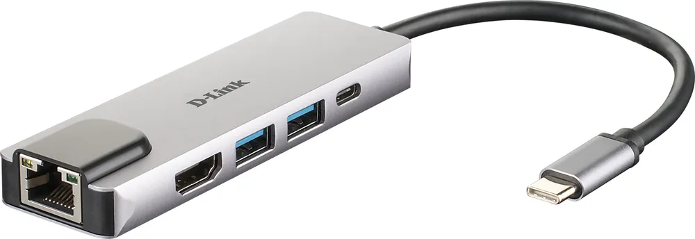 Dock D-Link DUB-M520 HDMI 4K RJ45 USB 3.0 USB-C 60W