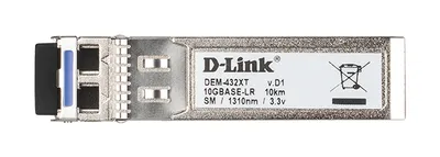 Transceiver D-Link DEM-432XT 10Gbps SFP+ LC SMF LR 1310nm 10km Hot-Plug