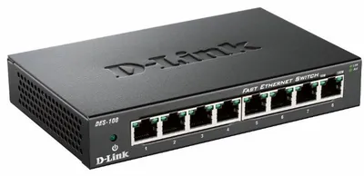 Switch D-Link DES-108 8 Ports Full Duplex Switch D-Link DES-108 8 Ports Full Duplex