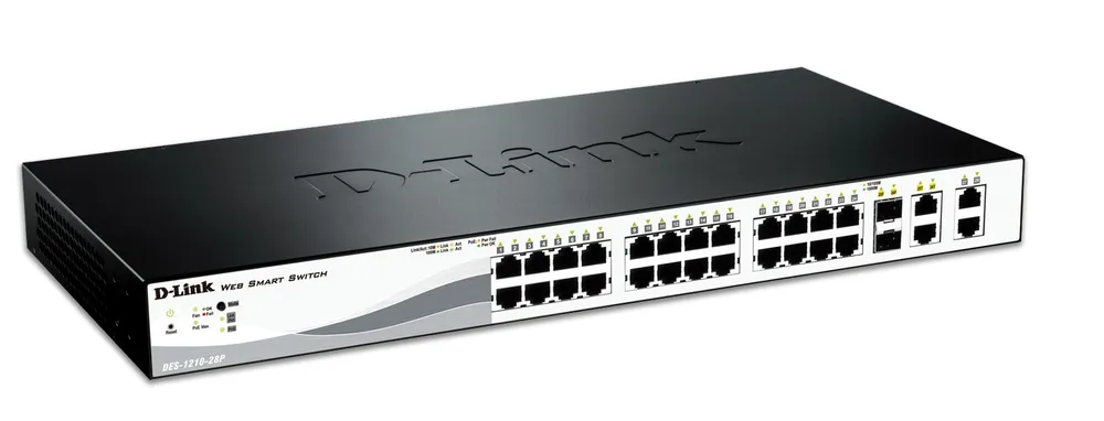 D-Link DES-1210-28P Netzwerk-Switch Managed L2 Power over Ethernet (PoE)