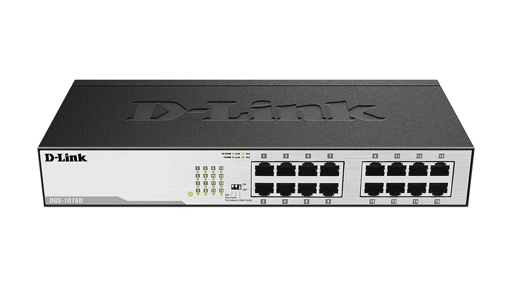 Switch D-Link DGS-1016D 16 Gigabit-Ports Unmanaged