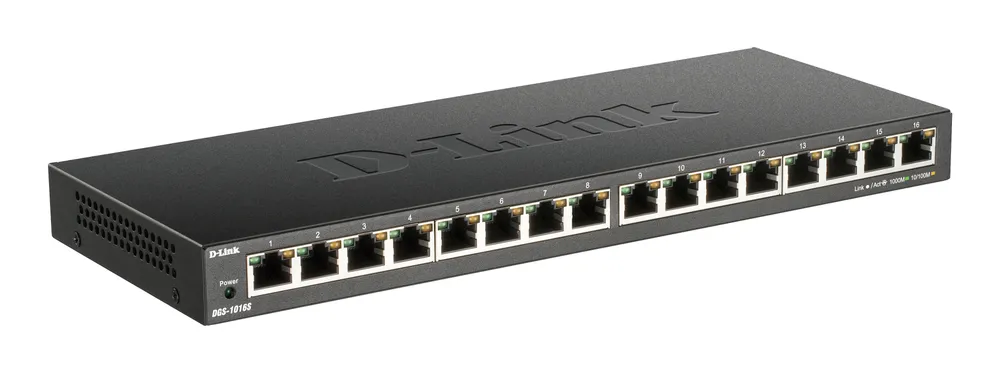 D-Link DGS-1016S Switch 16 RJ45 Gigabit-Ports