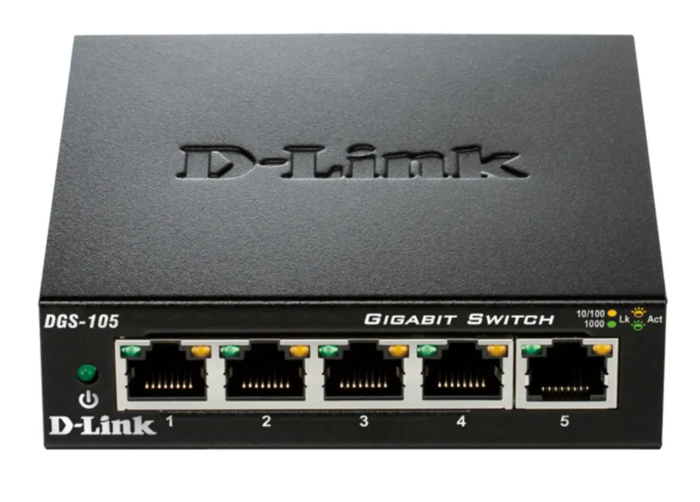 Switch 5 Ports Gigabit D-Link DGS-105