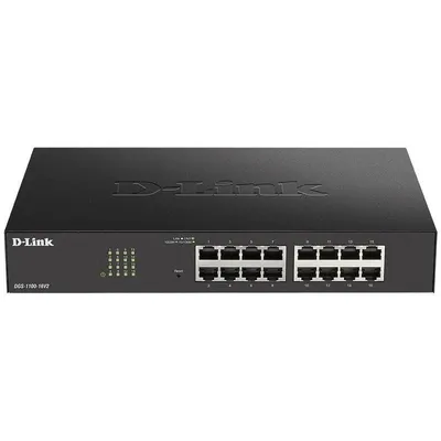 D-Link DGS-1100-16V2/E verwalteter Switch 16 Gigabit-Ports