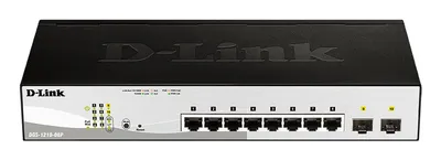 Managed Switch D-Link DGS-1210-08P L2 Gigabit Ethernet PoE Managed Switch D-Link DGS-1210-08P L2 Gigabit Ethernet PoE