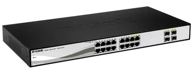 Switch D-Link DGS-1210-16 16 Ports 10/100/1000 Mbps SFP Managed Switch D-Link DGS-1210-16 16 Ports 10/100/1000 Mbps SFP Managed Switch